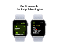 Apple Watch SE 2 44/Srebrne Aluminum/Błękitny Pasek LTE - 1278052 - zdjęcie 6